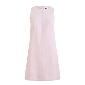 J. Crew Maxine Style Linen Dress Icy Orchard color Button Back Size S